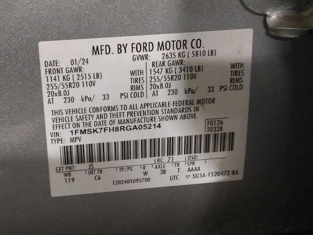 2024 Ford Explorer in Arlington, TX 76011 - 18122209 33