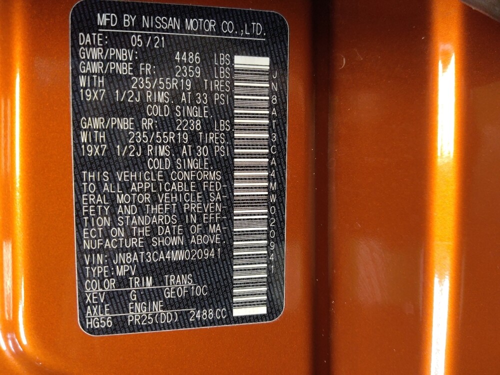 2021 Nissan Rogue in Bradenton, FL 34207 - 18122240 33