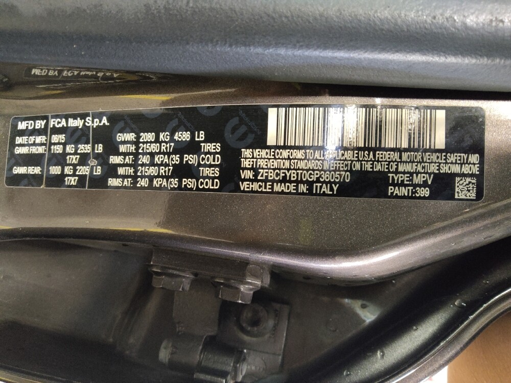 2016 FIAT 500X in Bradenton, FL 34207 - 18122245 33