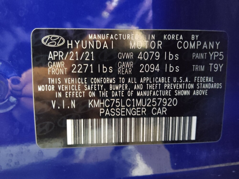 2021 Hyundai Ioniq in Kissimmee, FL 34744 - 18122251 33