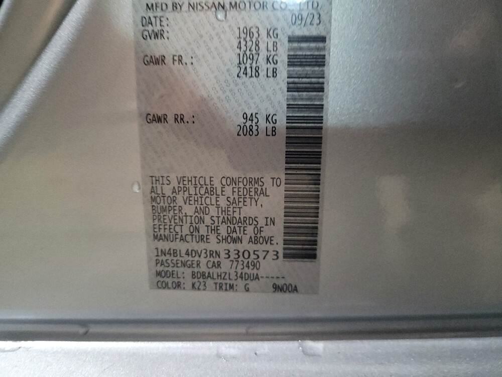 2024 Nissan Altima in Pittsburgh, PA 15236 - 18122256 33