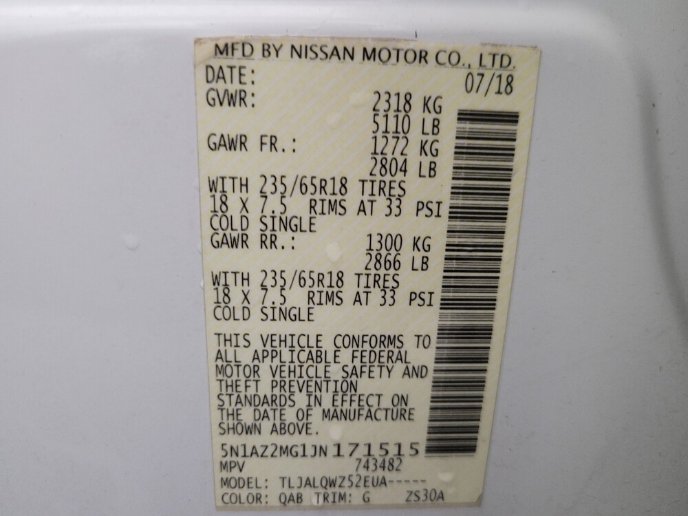 2018 Nissan Murano in Phoenix, AZ 85022 - 18122261 33