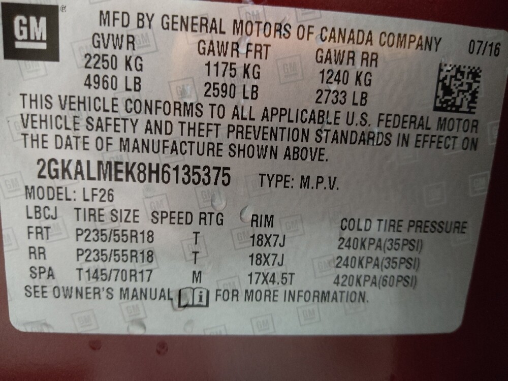 2017 GMC Terrain in Charleston, SC 29414 - 18122269 33