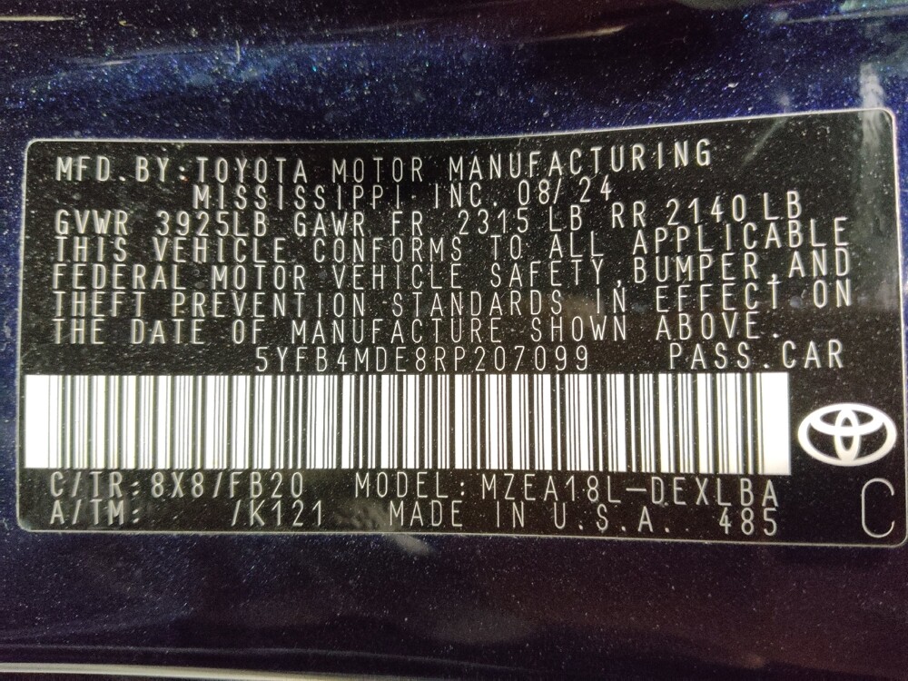 2024 Toyota Corolla in Charlotte, NC 28213 - 18122278 33