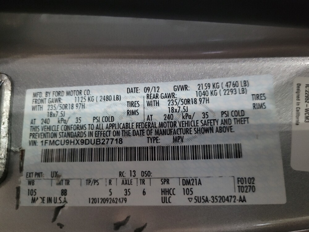 2013 Ford Escape in Temple Hills, MD 20746 - 18122308 33