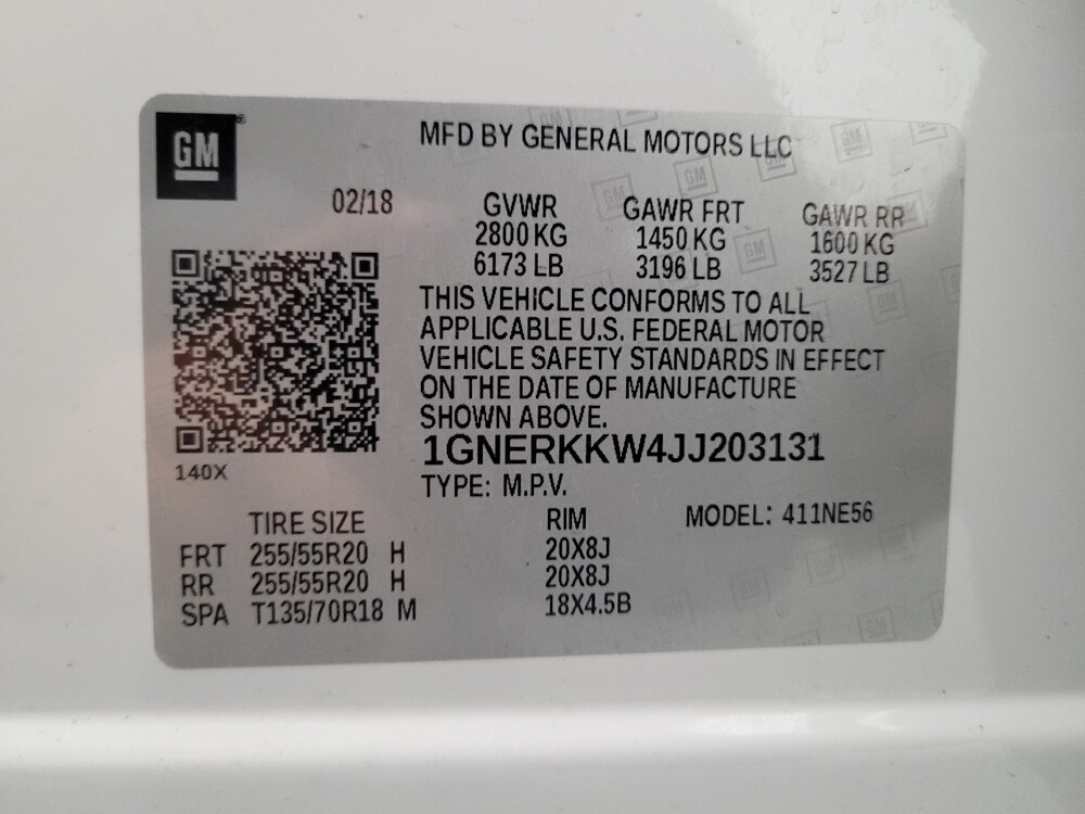 2018 Chevrolet Traverse in Riverside, CA 92504 - 18122310 33