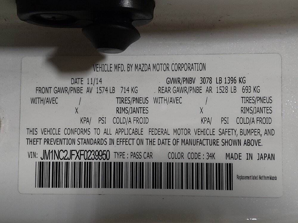 2015 Mazda MX-5 Miata in Savannah, GA 31419 - 18122311 33