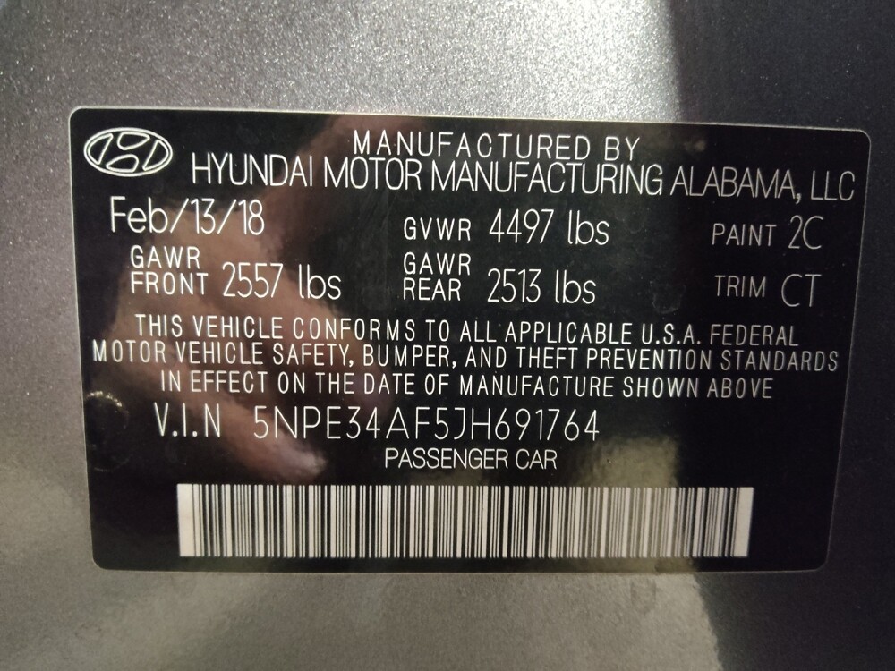 2018 Hyundai Sonata in Kissimmee, FL 34744 - 18122313 33