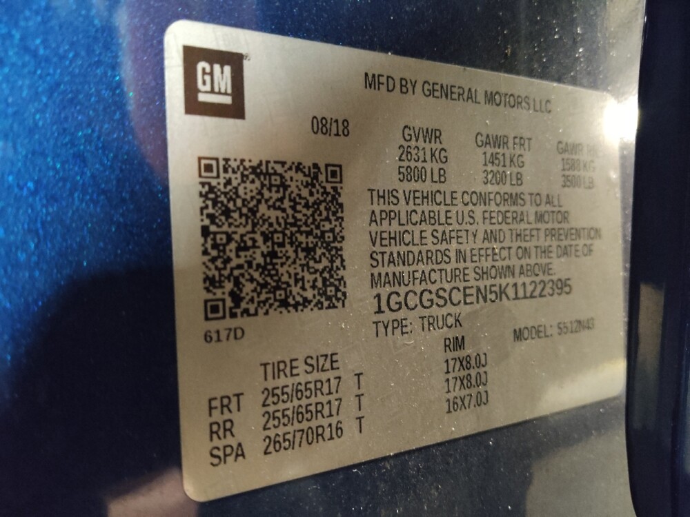 2019 Chevrolet Colorado in Savannah, GA 31419 - 18122326 33