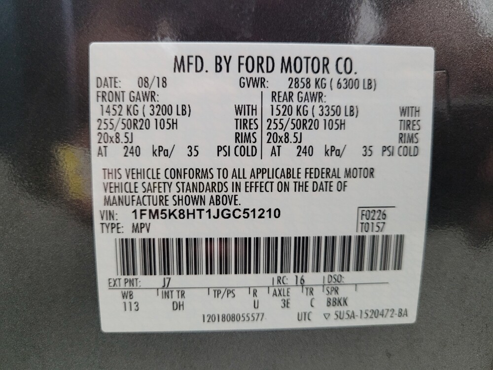 2018 Ford Explorer in Grand Rapids, MI 49508 - 18122328 33