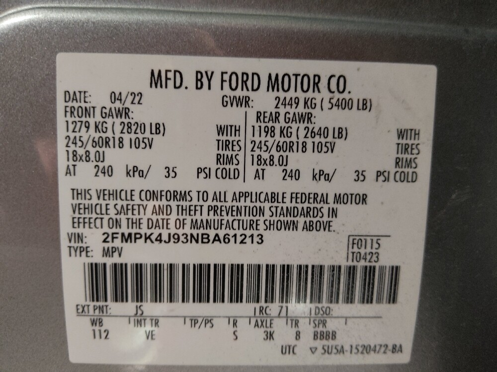 2022 Ford Edge in Greenville, SC 29607 - 18122332 33