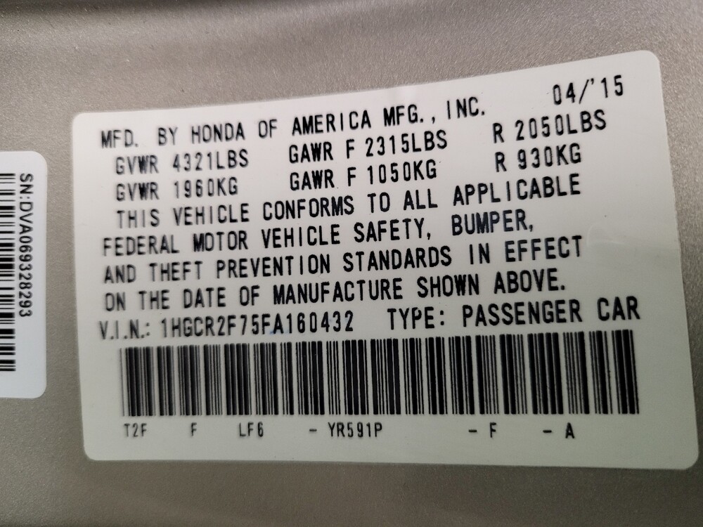 2015 Honda Accord in Columbus, OH 43228 - 18122336 33