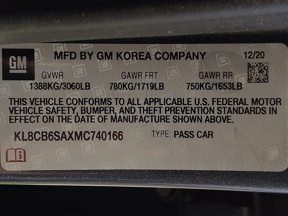 2021 Chevrolet Spark in Live Oak, TX 78233 - 18122346 33