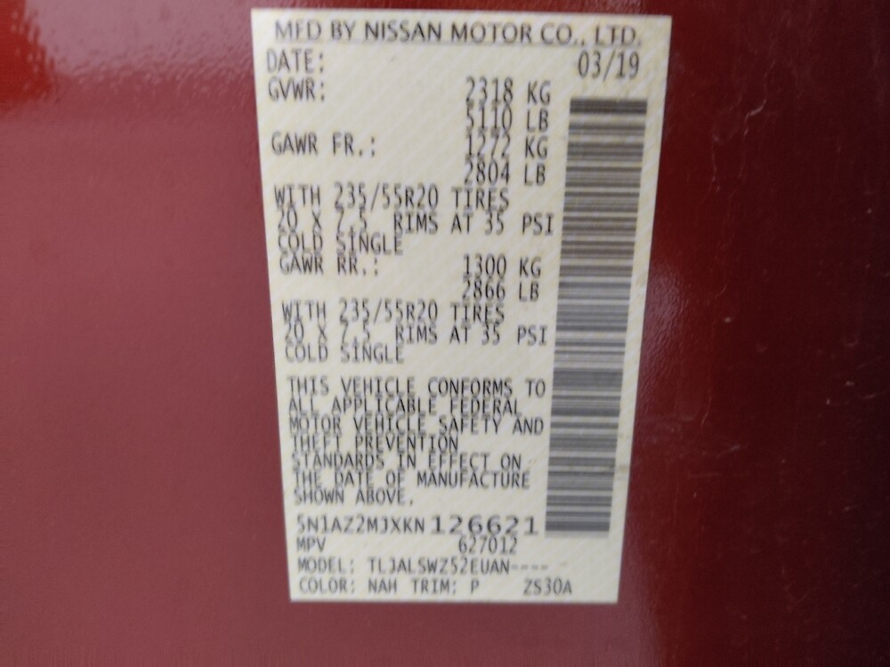 2019 Nissan Murano in Albuquerque, NM 87123 - 18122357 33