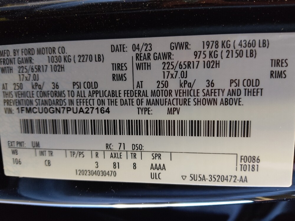 2023 Ford Escape in Mesa, AZ 85210 - 18122364 33