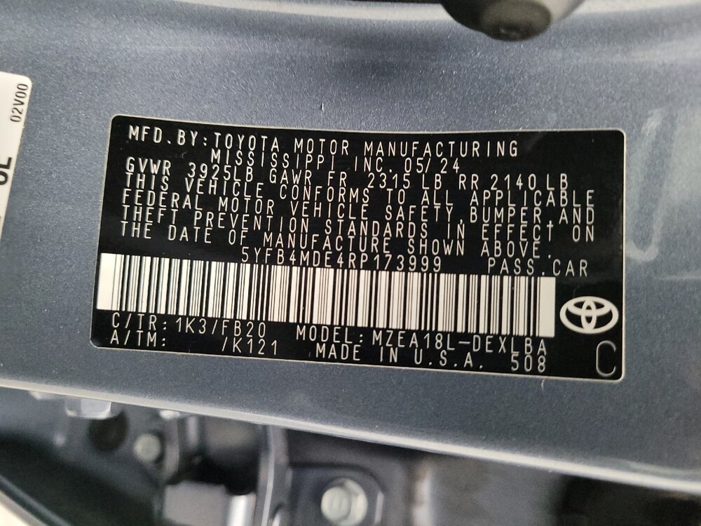 2024 Toyota Corolla in Downey, CA 90241 - 18122431 33