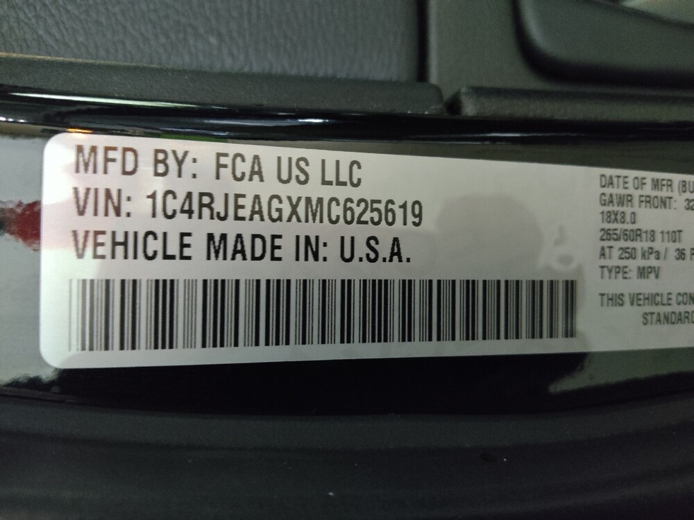 2021 Jeep Grand Cherokee in Augusta, GA 30907 - 18122446 33