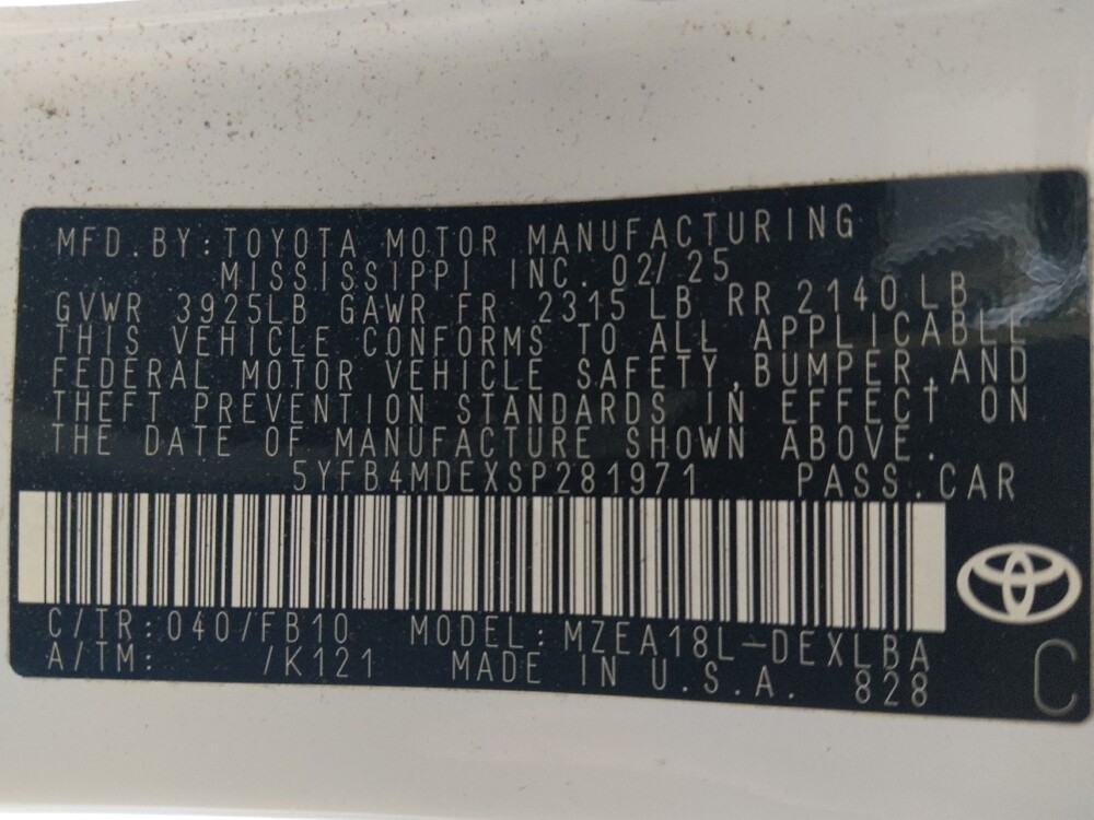 2025 Toyota Corolla in Marietta, GA 30062 - 18122458 33