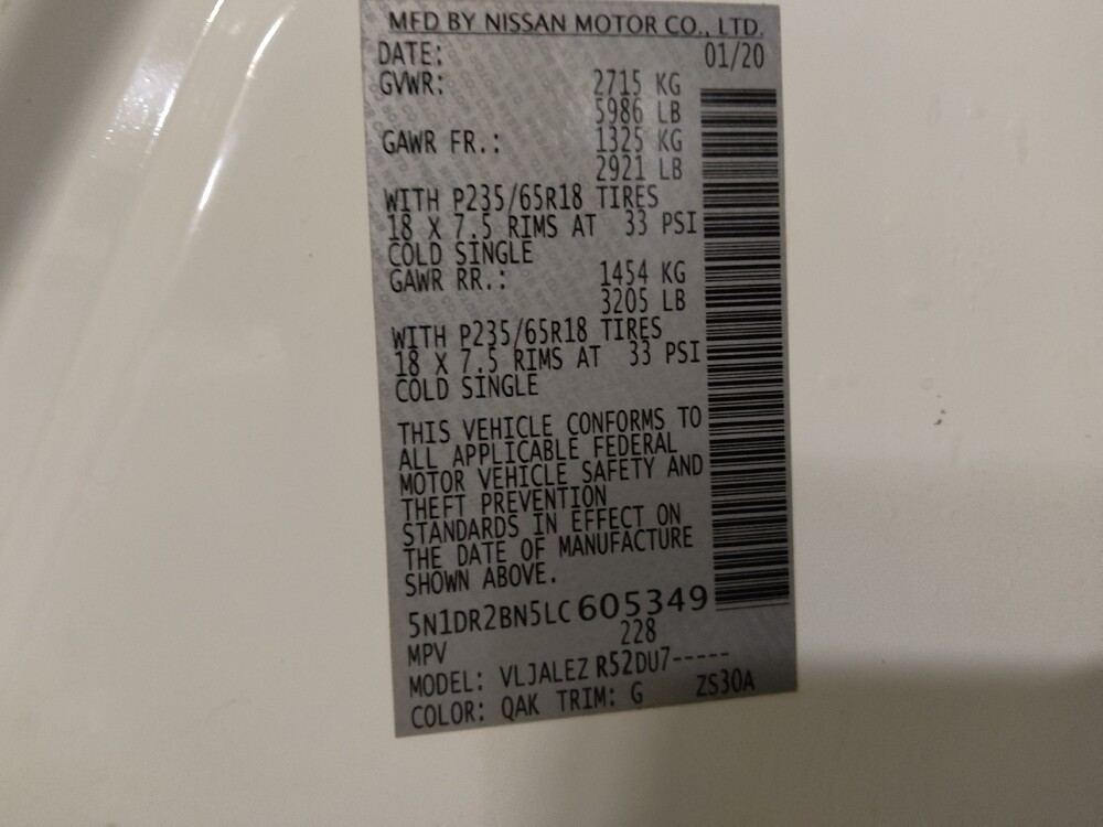 2020 Nissan Pathfinder in Knoxville, TN 37923 - 18122460 33