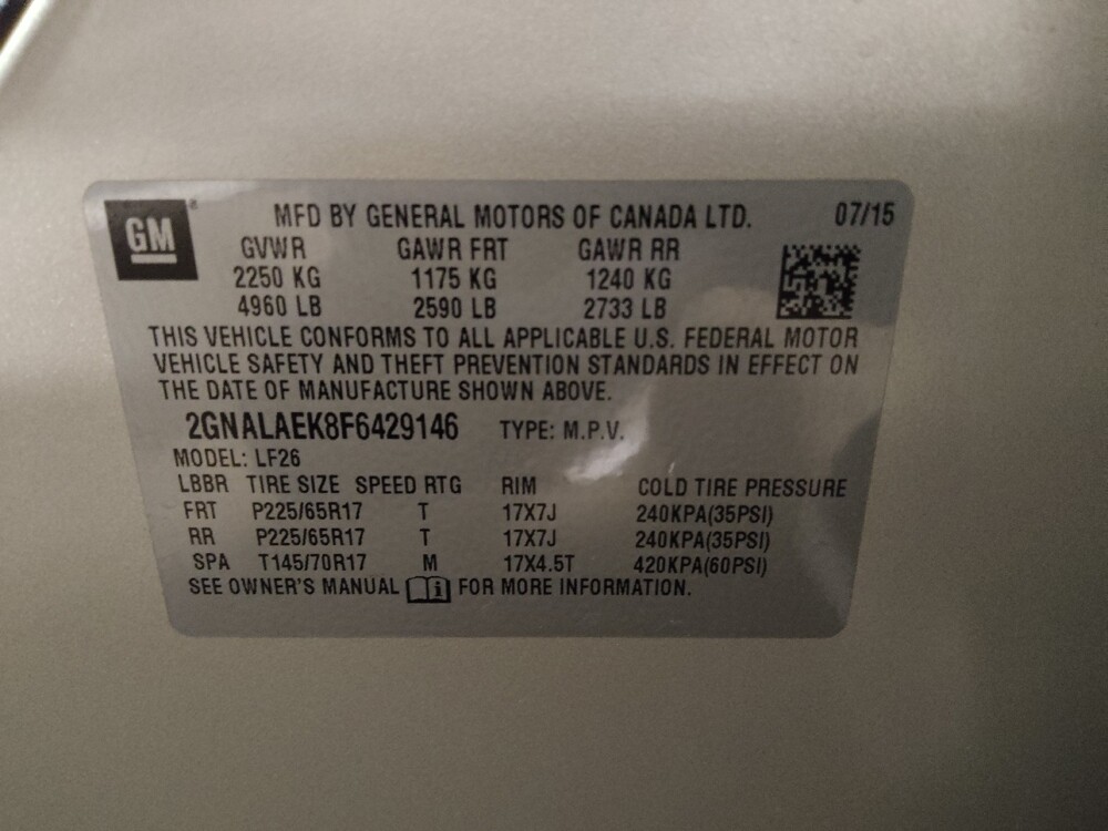 2015 Chevrolet Equinox in Tulsa, OK 74145 - 18122464 33