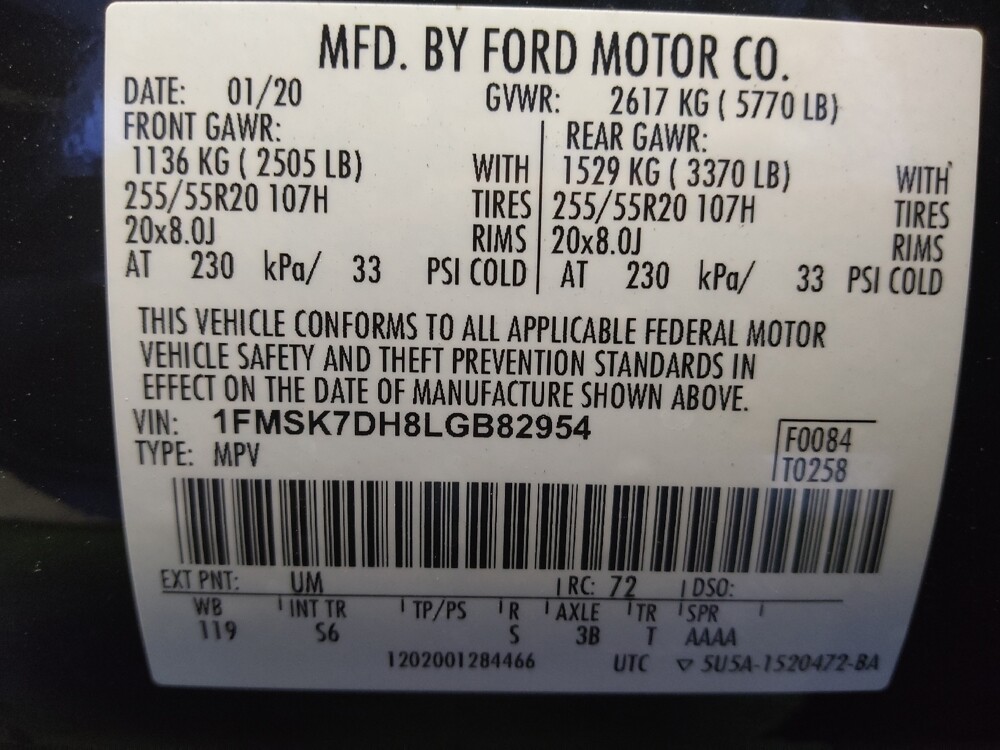 2020 Ford Explorer in Tucson, AZ 85705 - 18122476 33