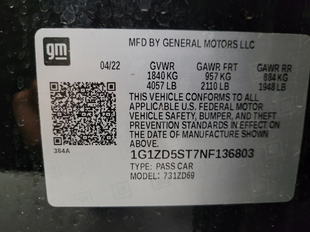 2022 Chevrolet Malibu in Mesa, AZ 85210 - 18122477 33