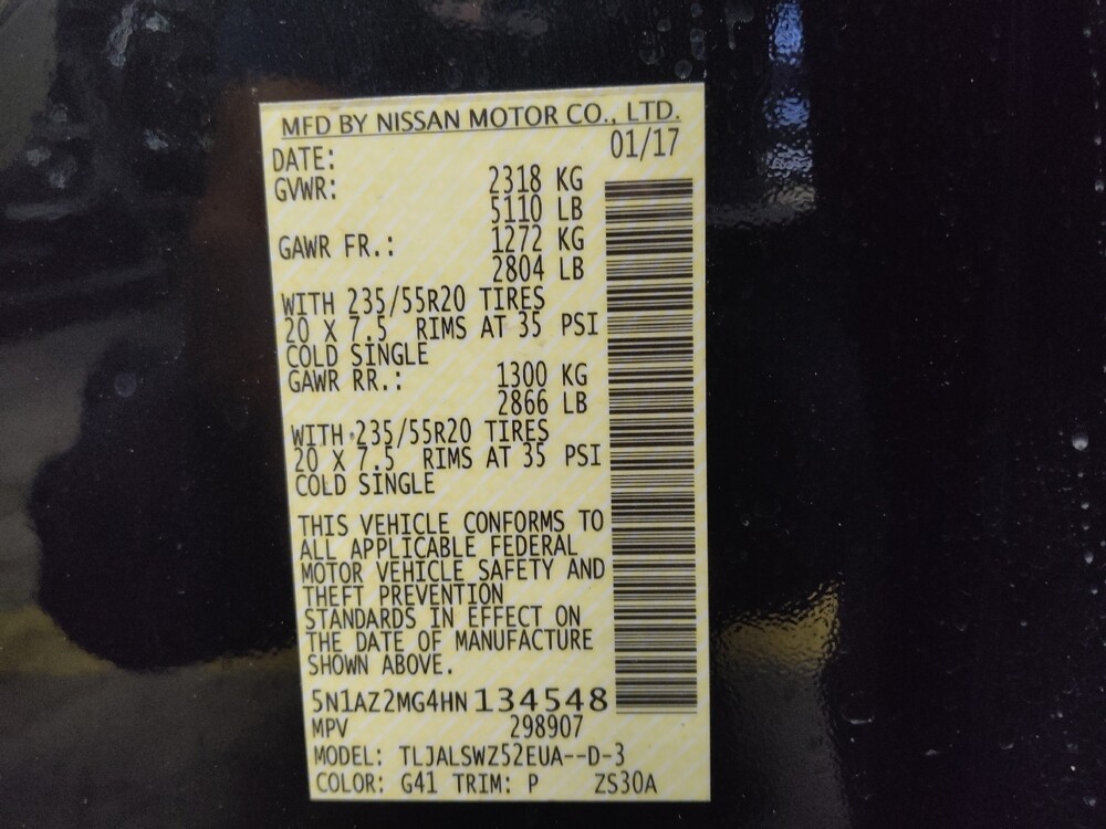 2017 Nissan Murano in Morrow, GA 30260 - 18122485 33