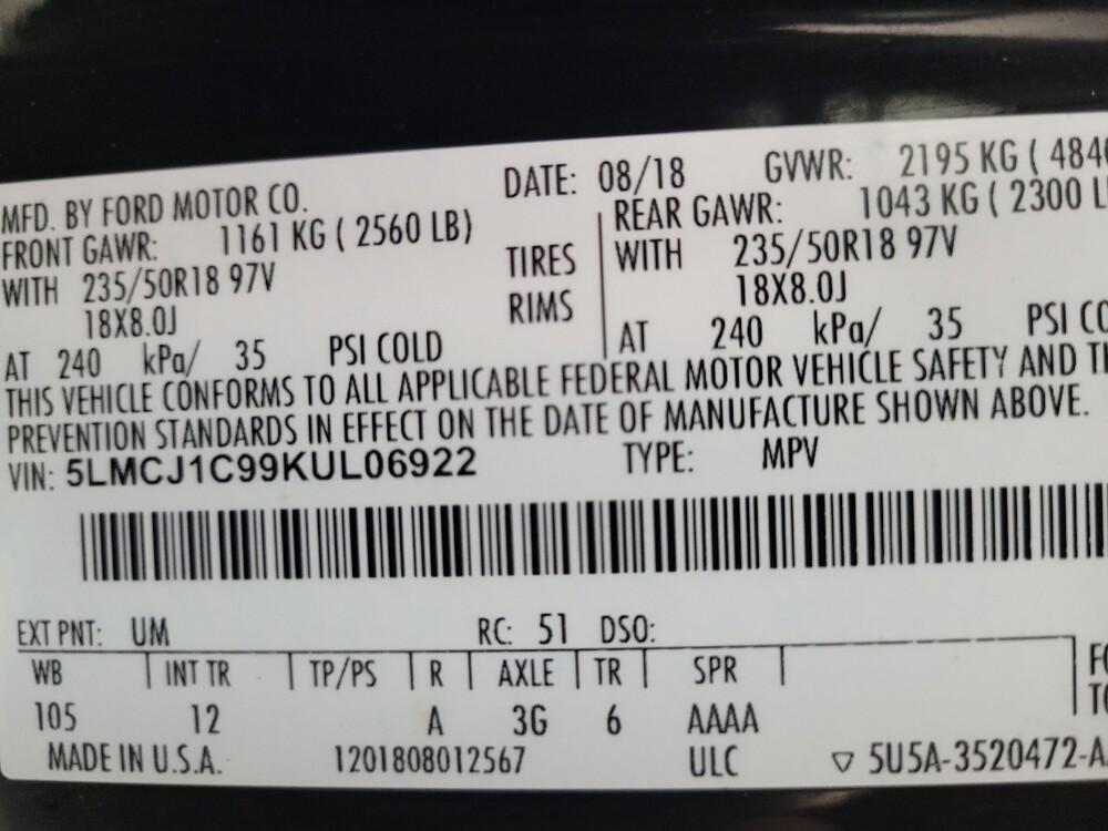 2019 Lincoln MKC in Las Vegas, NV 89104 - 18122499 33