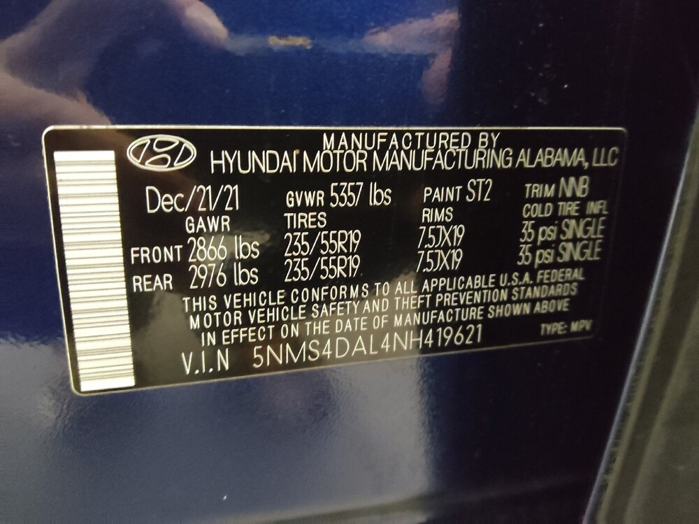 2022 Hyundai Santa Fe in Allentown, PA 18103 - 18122500 33