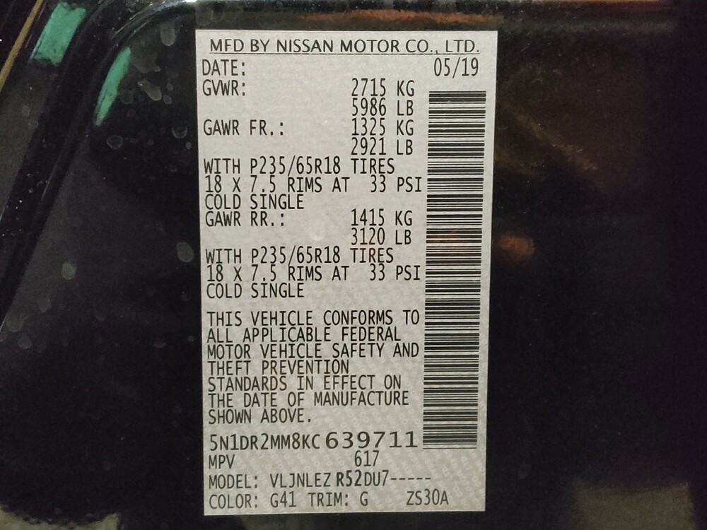 2019 Nissan Pathfinder in Savannah, GA 31419 - 18122507 33