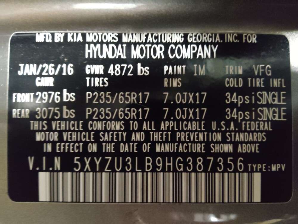 2017 Hyundai Santa Fe in Metairie, LA 70006 - 18122518 33