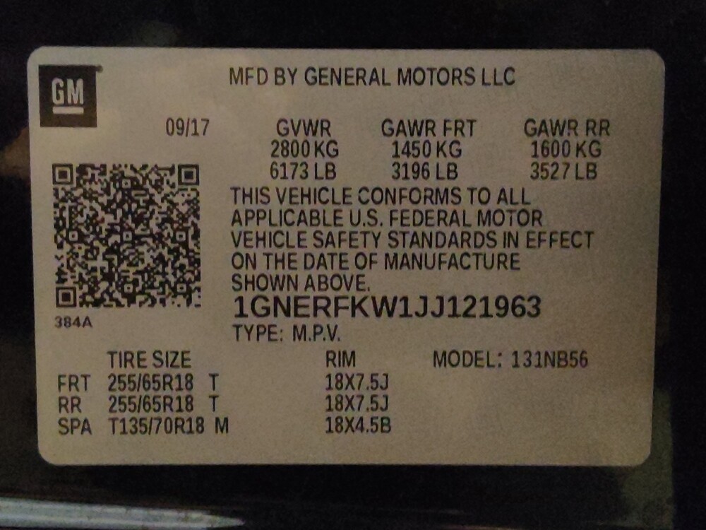 2018 Chevrolet Traverse in Miami, FL 33157 - 18122530 33