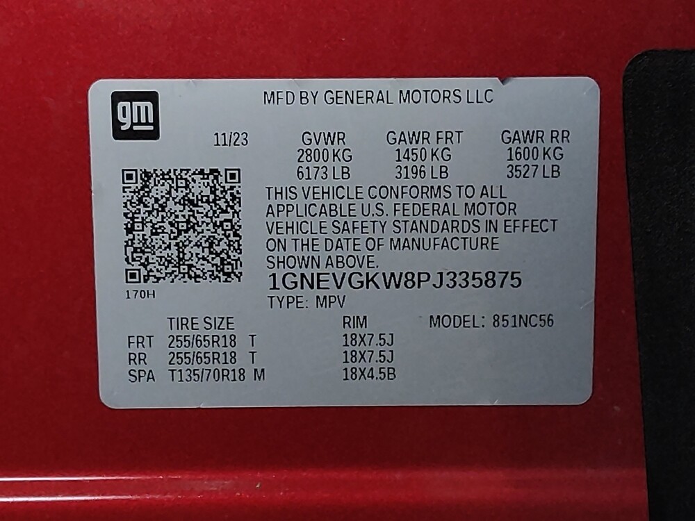 2023 Chevrolet Traverse in Savannah, GA 31419 - 18122531 33