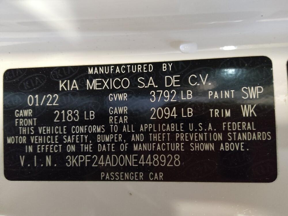 2022 Kia Forte in Columbia, SC 29210 - 18122546 33