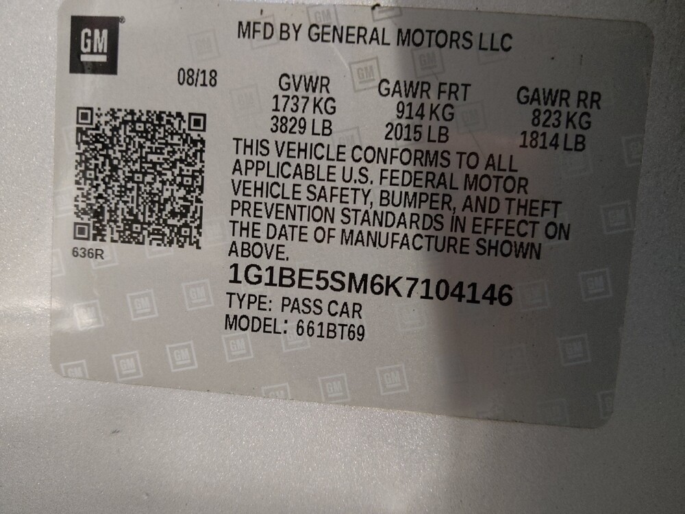 2019 Chevrolet Cruze in Columbia, SC 29210 - 18122551 33