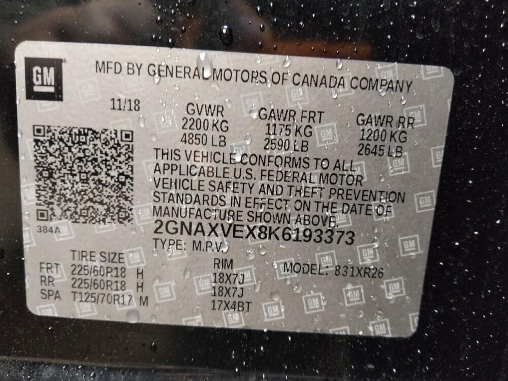 2019 Chevrolet Equinox in Fayetteville, NC 28304 - 18122556 33