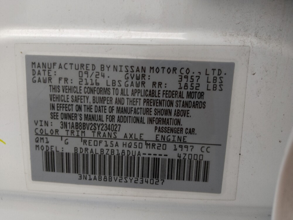 2025 Nissan Sentra in Colorado Springs, CO 80909 - 18122565 33