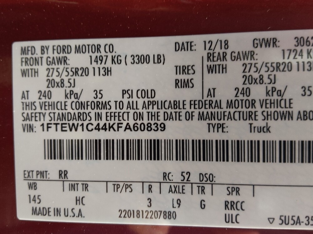 2019 Ford F150 in Round Rock, TX 78664 - 18122578 33