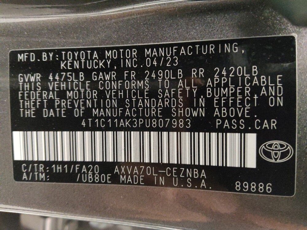 2023 Toyota Camry in Houston, TX 77060 - 18122585 33