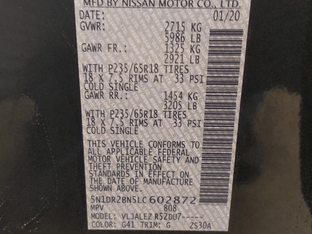 2020 Nissan Pathfinder in Metairie, LA 70006 - 18122586 33