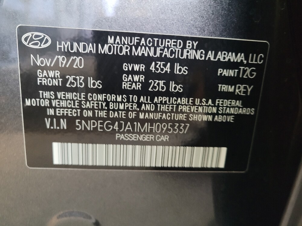 2021 Hyundai Sonata in Columbus, OH 43228 - 18122596 33