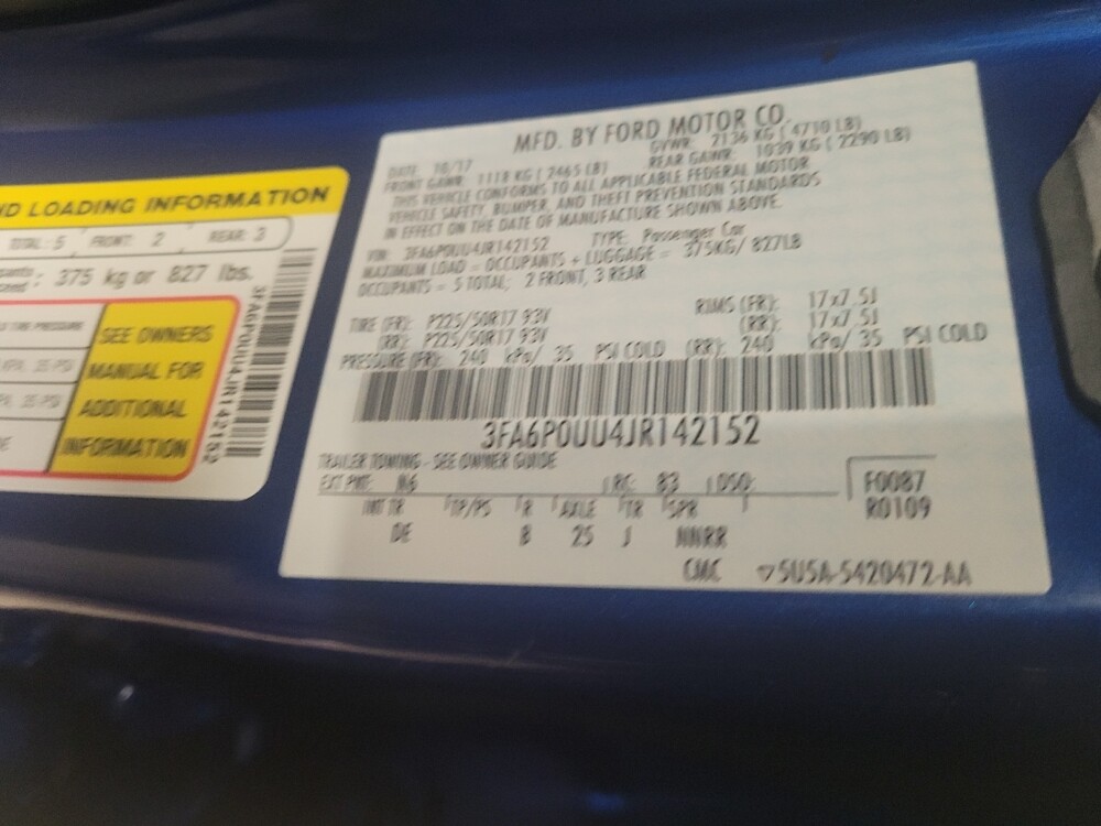 2018 Ford Fusion in Richmond, VA 23235 - 18122621 33