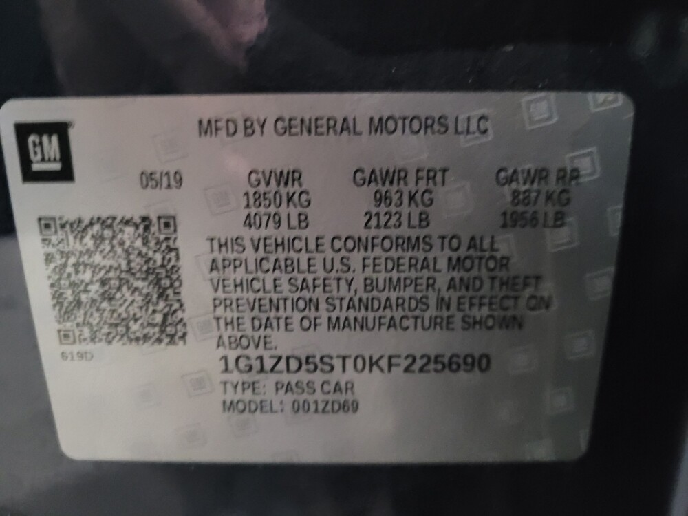 2019 Chevrolet Malibu in Owings Mills, MD 21117 - 18122622 33