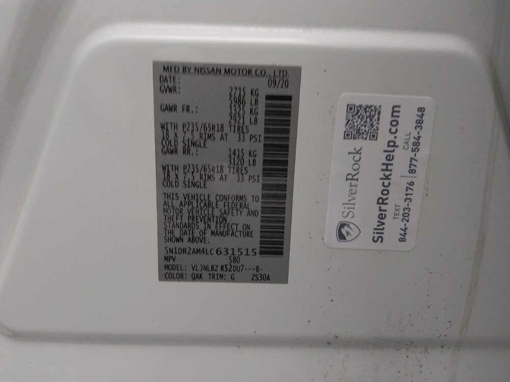 2020 Nissan Pathfinder in Springfield, MO 65807 - 18122634 33