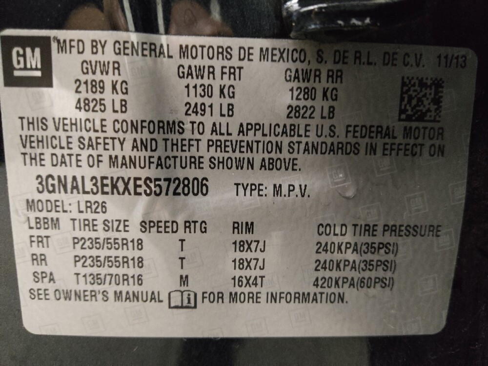 2014 Chevrolet Captiva Sport in Midlothian, IL 60445 - 18122637 33