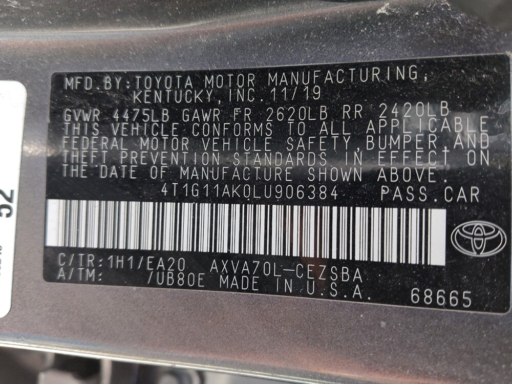 2020 Toyota Camry in Conway, SC 29526 - 18122640 33