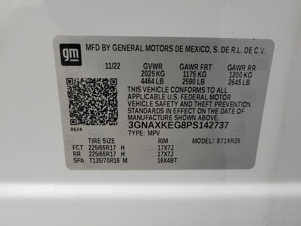 2023 Chevrolet Equinox in Eastpointe, MI 48021 - 18122645 33