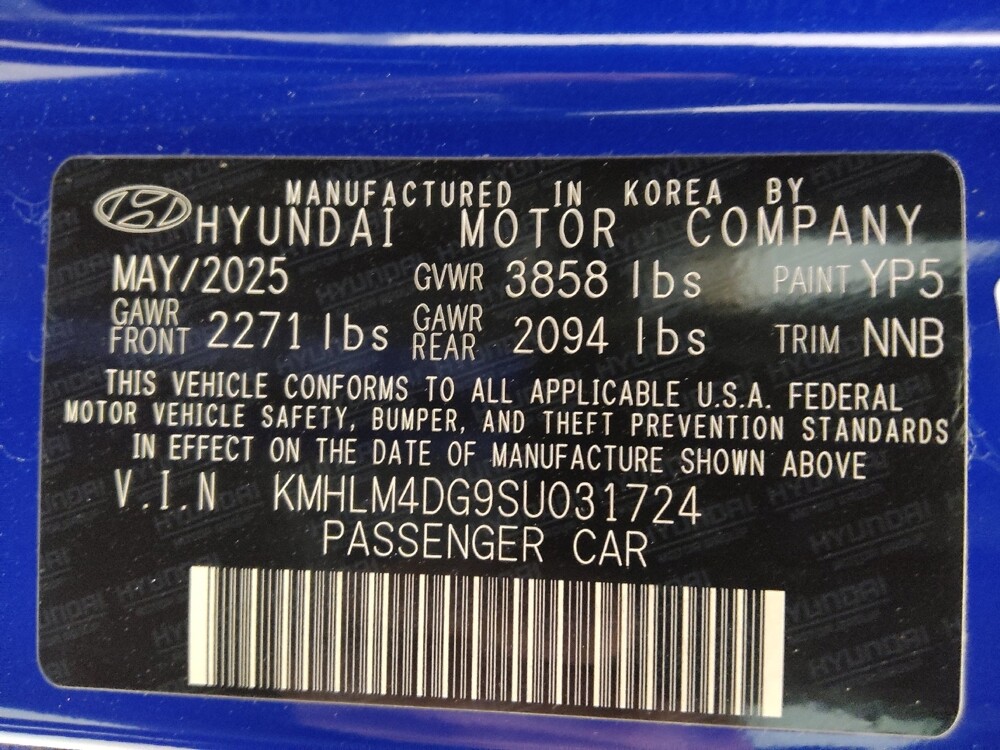 2025 Hyundai Elantra in Colorado Springs, CO 80909 - 18122698 33