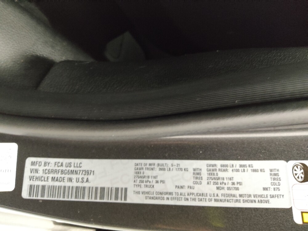 2021 RAM 1500 in Tampa, FL 33612 - 18122702 33