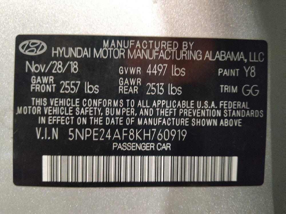 2019 Hyundai Sonata in Metairie, LA 70006 - 18122705 33